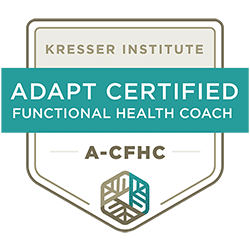 Kresser Institute ADAPT Certified Functional Health Coach Badge