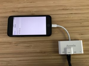 Iphone wired via ethernet